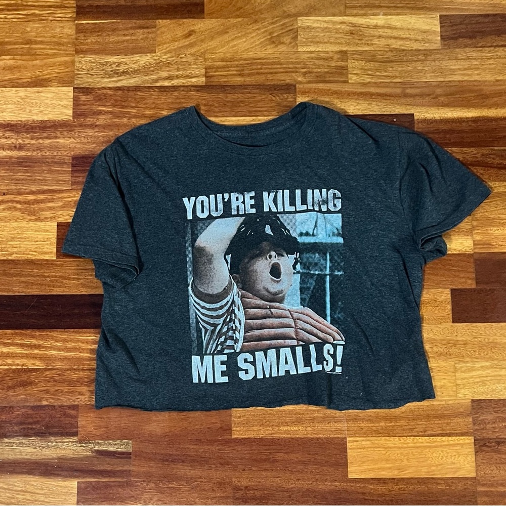 The Sandlot “You’re Killing Me Smalls” cropped tee, size XL